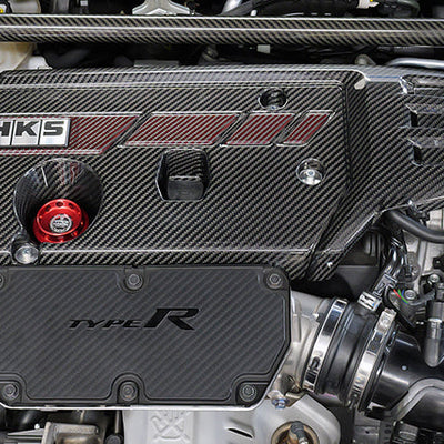 HKS CARBON ENGINE COVER FOR HONDA CIVIC TYPE R FL5 FK8 K20C 70026-AH013
