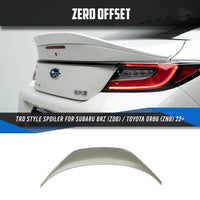 TRD Style Ducklip Spoiler for Subaru BRZ (ZD8) / Toyota GR86 (ZN8) 2022+