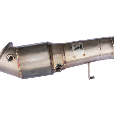 Active Autowerke N55 Downpipe w GESI G-Sport Cat – 2014+ 235/335/435/M2