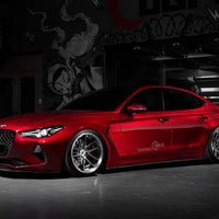 Genesis G70 Carbon Fiber Side Skirt V2 - ADRO 