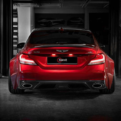 Genesis G70 Carbon Fiber Trunk Spoiler V1 - ADRO 