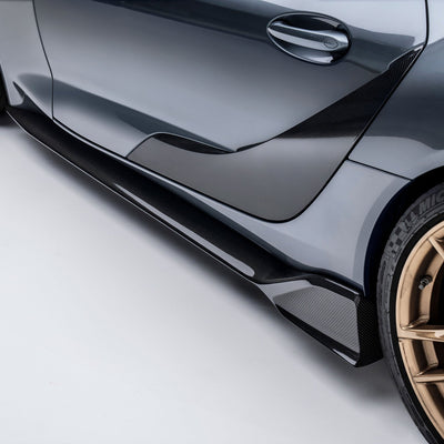 Toyota GR Supra A90 Carbon Fiber Side Skirts V1 2019+