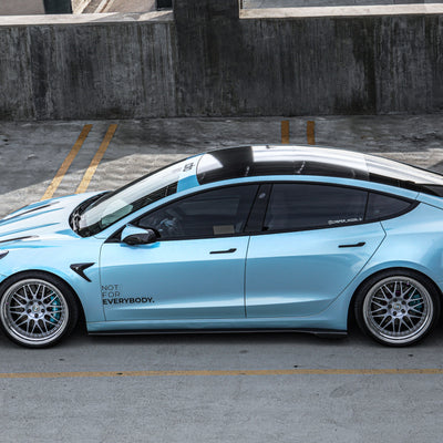 Tesla Model 3 Carbon Fiber AT-S Swan Neck Wing 2019-2023