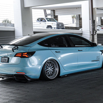 Tesla Model 3 Carbon Fiber AT-S Swan Neck Wing 2019-2023