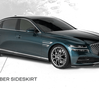 2021 Genesis G80 (RG3) V2 carbon fiber side skirts - ADRO 