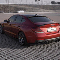 Genesis G70 Carbon Fiber Trunk Spoiler V2 - ADRO 