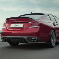 Genesis G70 carbon fiber rear diffuser V2 - ADRO 