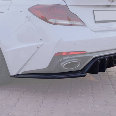 Genesis G70 carbon fiber rear diffuser V2 - ADRO 