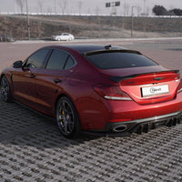 Genesis G70 carbon fiber rear diffuser V2 - ADRO 