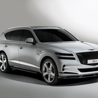 Genesis GV80 carbon fiber front lip - ADRO 