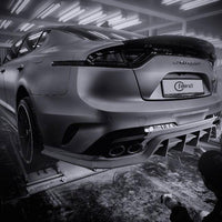 Kia Stinger Carbon Fiber Rear Diffuser V2 - ADRO 