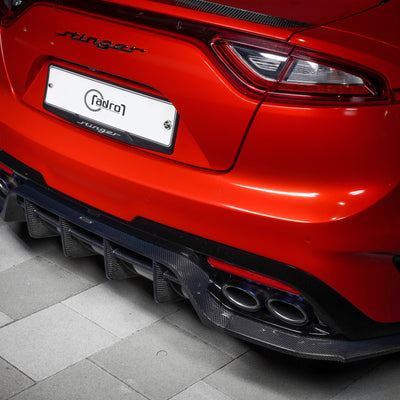 Kia Stinger Carbon Fiber Rear Diffuser V2 - ADRO 