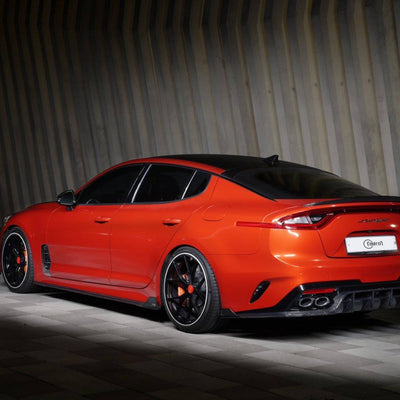 Kia Stinger Carbon Fiber side skirt V2 - ADRO 