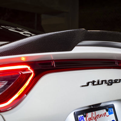 Kia Stinger Carbon Fiber Trunk Spoiler V1 - ADRO 