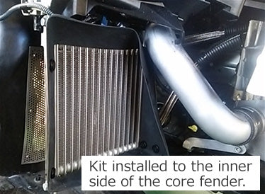 HKS OIL COOLER KIT BLACK S TYPE FOR TOYOTA 86 ZN6 SUBARU BRZ ZC6 FA20 15004-AT112