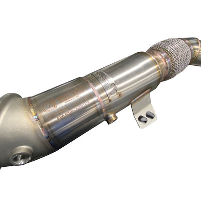 Active Autowerke B58 Downpipe w Active A-flow Cat – 2016+ M240i 340i 440i