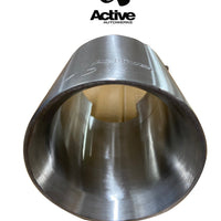 Active Autowerke 100mm Tips for Active G80 Exhaust – brushed finish – 2021+ M3 / M4