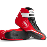 MOMO Corsa Lite Red FIA Approved Race Boots Size 44
