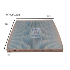 Wesfil CABIN FILTER RCA328P NISSANWACF0203