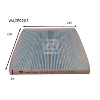 Wesfil CABIN FILTER RCA328P NISSANWACF0203