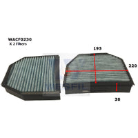 Wesfil CABIN FILTER RCA374C MERCEDESWACF0230