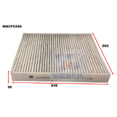 Wesfil CABIN FILTER RCA356C HOLDEN WACF0249