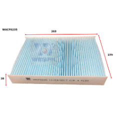 Wesfil CABIN FILTER RCA385P RENAULTWACF0235