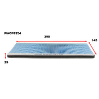Wesfil CABIN FILTER RCA122P AUDI/VW WACF5324