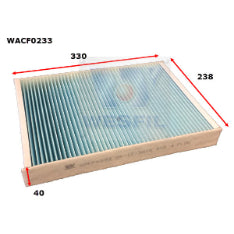 Wesfil CABIN FILTER RCA376C VOLVOWACF0233