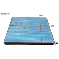 Wesfil CABIN FILTER RCA337P LDVWACF0238