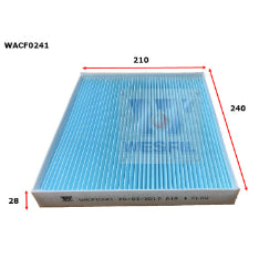 Wesfil CABIN FILTER RCA381P HYUNDAI/KIAWACF0241