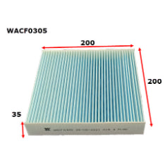 Wesfil CABIN FILTER SSANGYONG WACF0305