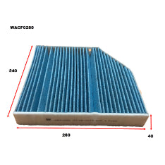 Wesfil CABIN FILTER RCA404MS MERCEDES WACF0280