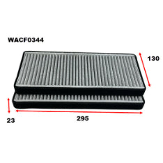 Wesfil CABIN FILTER RCA455M WESTERN STAR WACF0344
