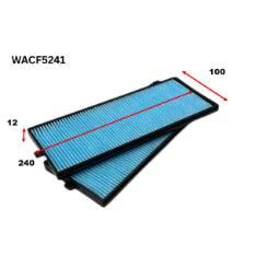 Wesfil CABIN FILTER RCA107P HYUNDAI WACF5241