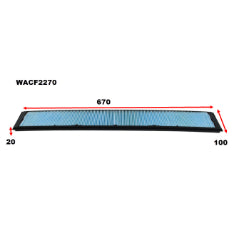 Wesfil CABIN FILTER RCA110C BMW WACF2270