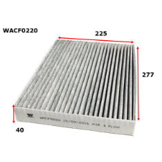 Wesfil CABIN FILTER RCA330C FORDWACF0220