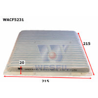 Wesfil CABIN FILTER RCA104P TOYOTA/SUBARU WACF5231