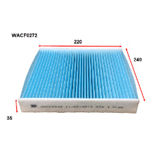 Wesfil CABIN FILTER HOLDEN WACF0272