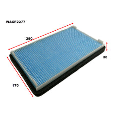 Wesfil CABIN FILTER RCA313P FORD WACF2277