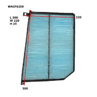 Wesfil CABIN FILTER RCA276P JAGUAR WACF0259