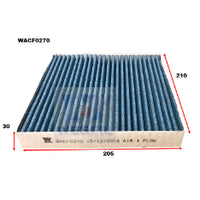 Wesfil CABIN FILTER HONDA WACF0270