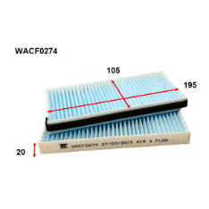 Wesfil CABIN FILTER JMC WACF0274