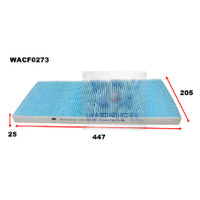 Wesfil CABIN FILTER RCA355P IVECO WACF0273