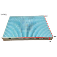 Wesfil CABIN FILTER RCA307P PROTONWACF0231