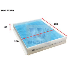 Wesfil CABIN FILTER FORD WACF0269