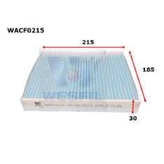 Wesfil WACF0215 - CABIN FILTER RCA333P TOYOTAWACF0215