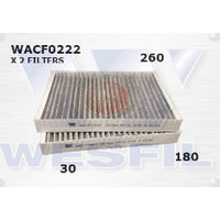 Wesfil CABIN FILTER RCA402MS MERCEDESWACF0222