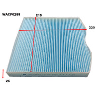 Wesfil CABIN FILTER RCA406P LDV WACF0289