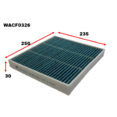 Wesfil CABIN FILTER CADILLAC/CHEVROLET WACF0326